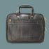 Omrith Genuine Leather Brown Croco Laptop Messenger Bag For Men